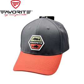 Кепка Favorite Fish Patch Red Gray